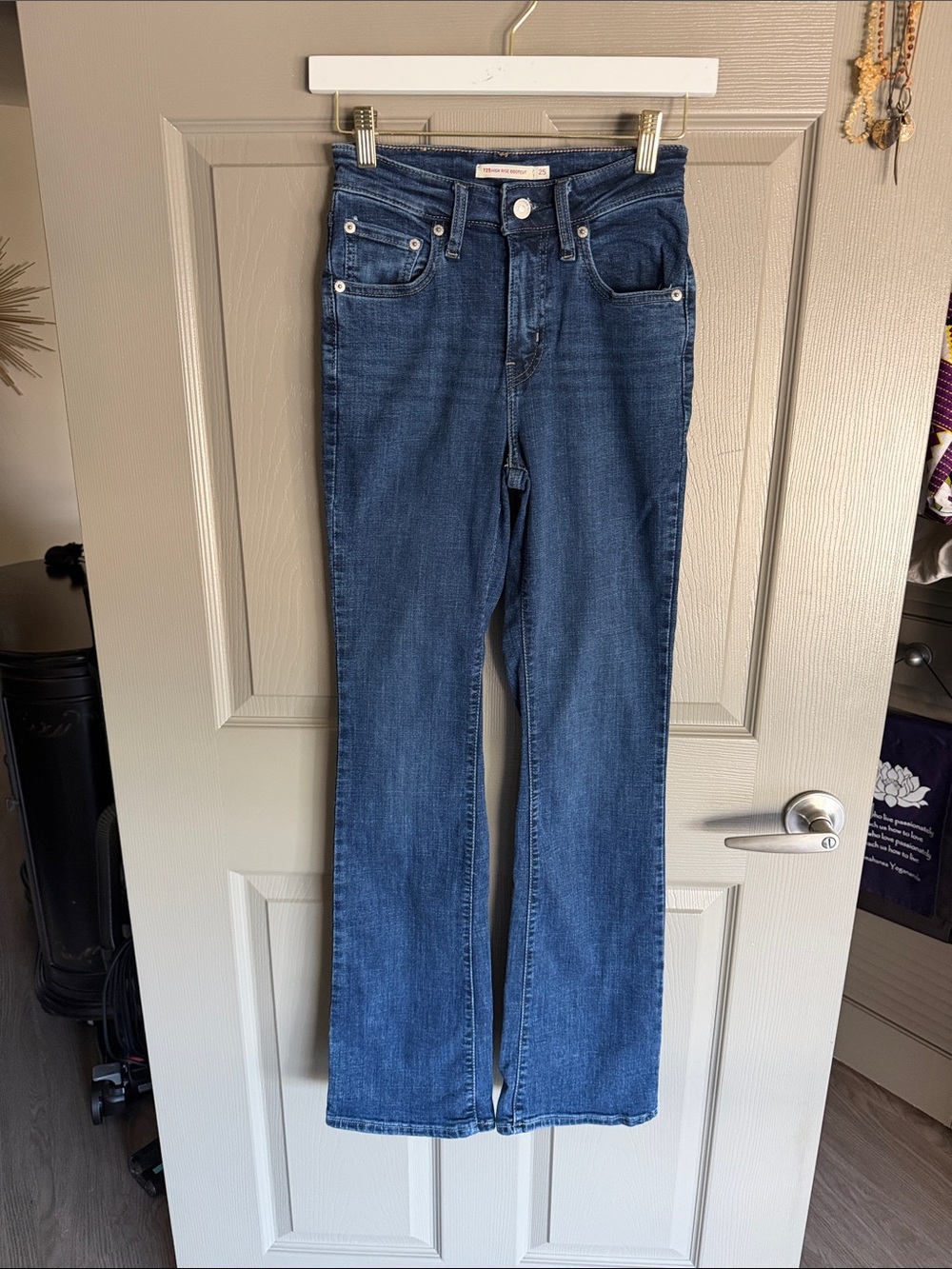 Levi's Dark Blue Flare Jeans